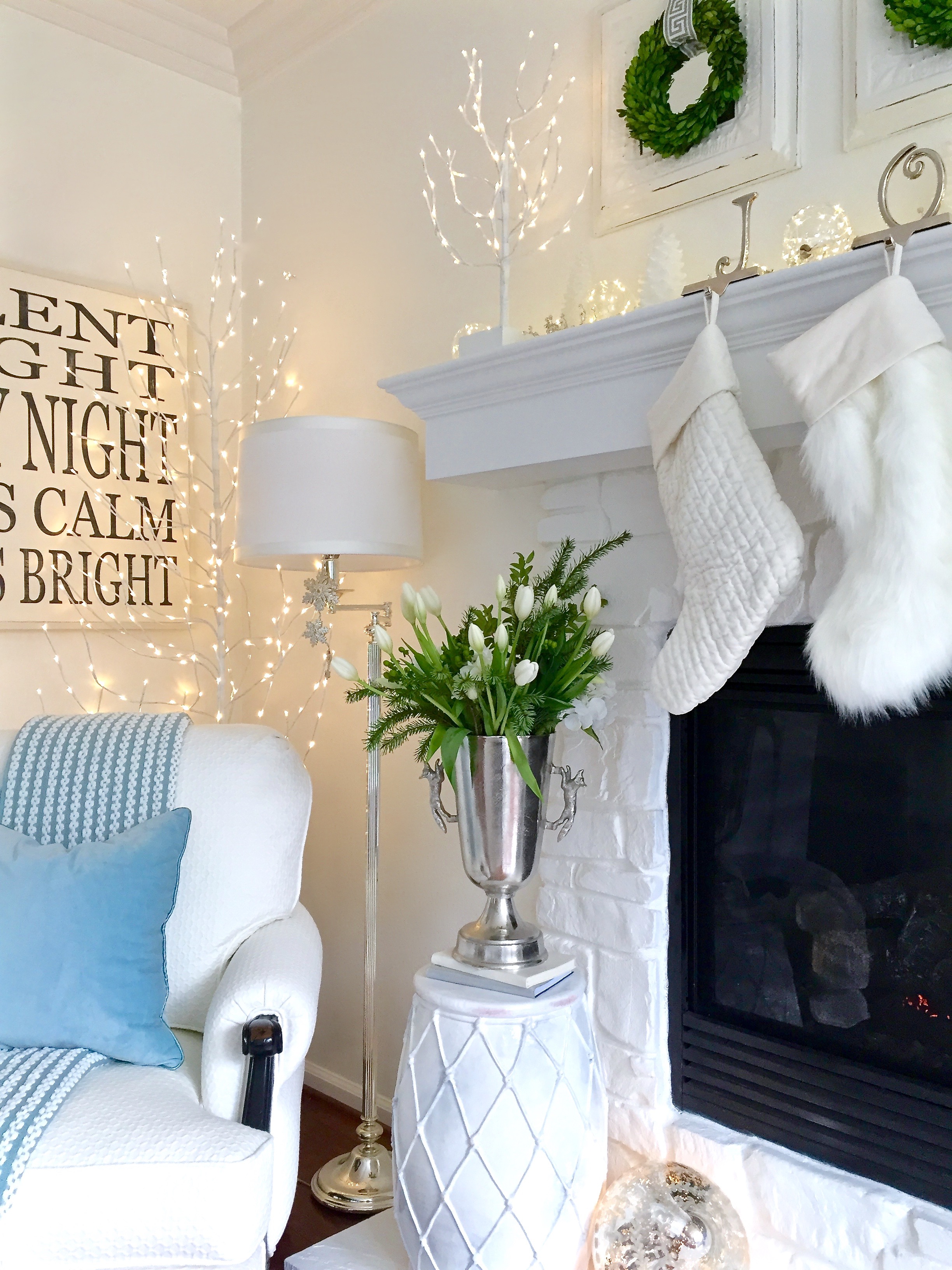 White Christmas with Kristy Wicks and Painted Fox Curated Collection. https://kristywicks.com