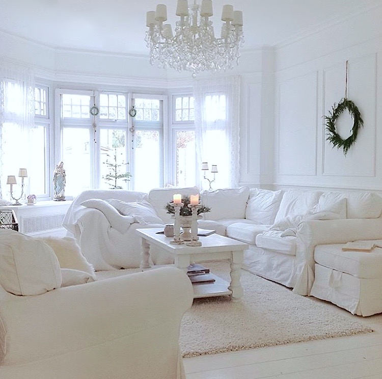 White and Faded Christmas. 