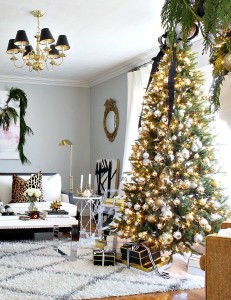 Black, Silver and Gold Christmas Tree from Bliss at Home. http://www,kristywicks.com