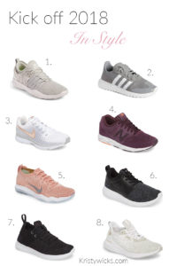 4 Must Have Athletic Shoes for 2018 Kristy Wicks