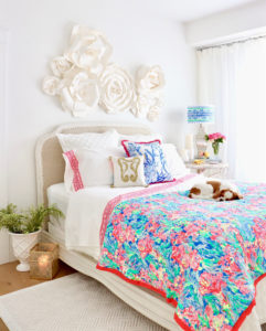 Colorful Bedroom Update with the new Lilly Pulitzer & Pottery Barn Collection
