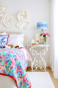 Colorful Bedroom Update with the new Lilly Pulitzer & Pottery Barn Collection