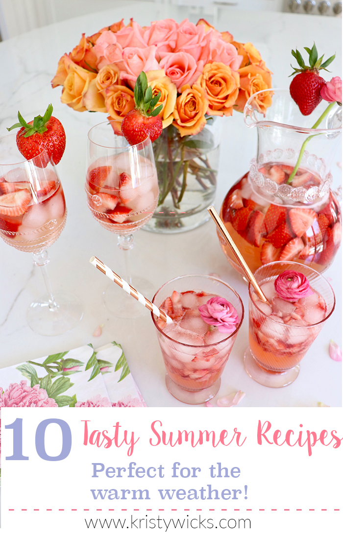 10 Tasty Summer Recipes We're Loving - Kristy Wicks