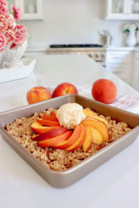 Peach Oatmeal Crisp Recipe