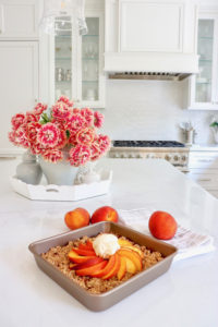 Peach Oatmeal Crisp Recipe