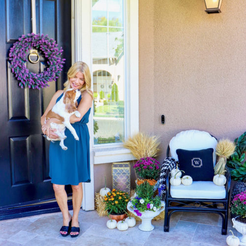 Front Door Redo Plans (and Fall FD Decor) - KristyWicks.com