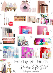 Best Of Beauty Gift Sets 2018 - Holiday Gift Guide - KristyWicks.com