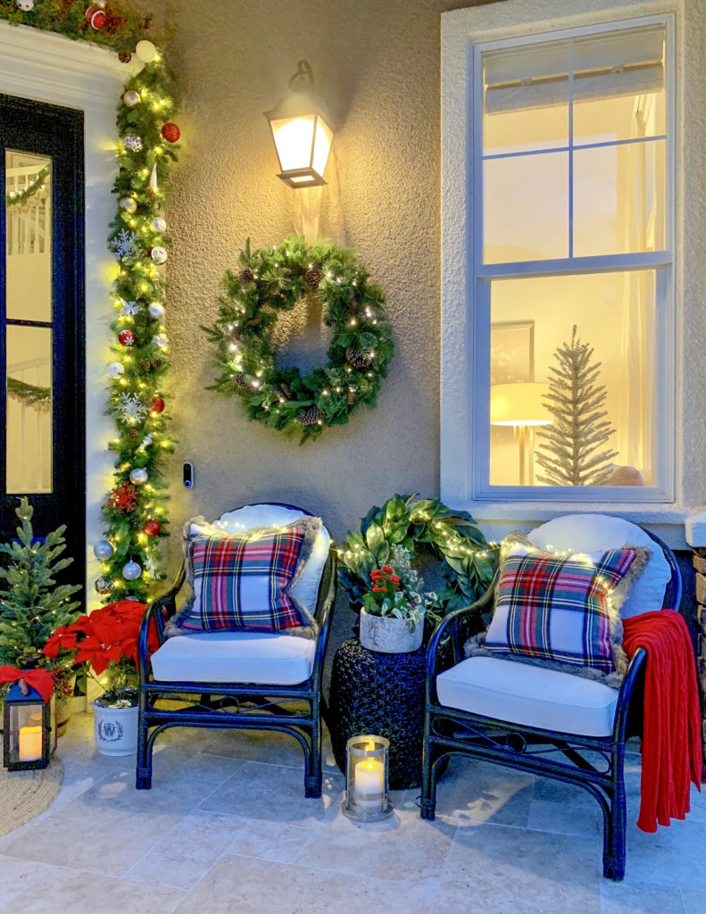 Christmas on the Porch - DIY and Tips - KristyWicks.com