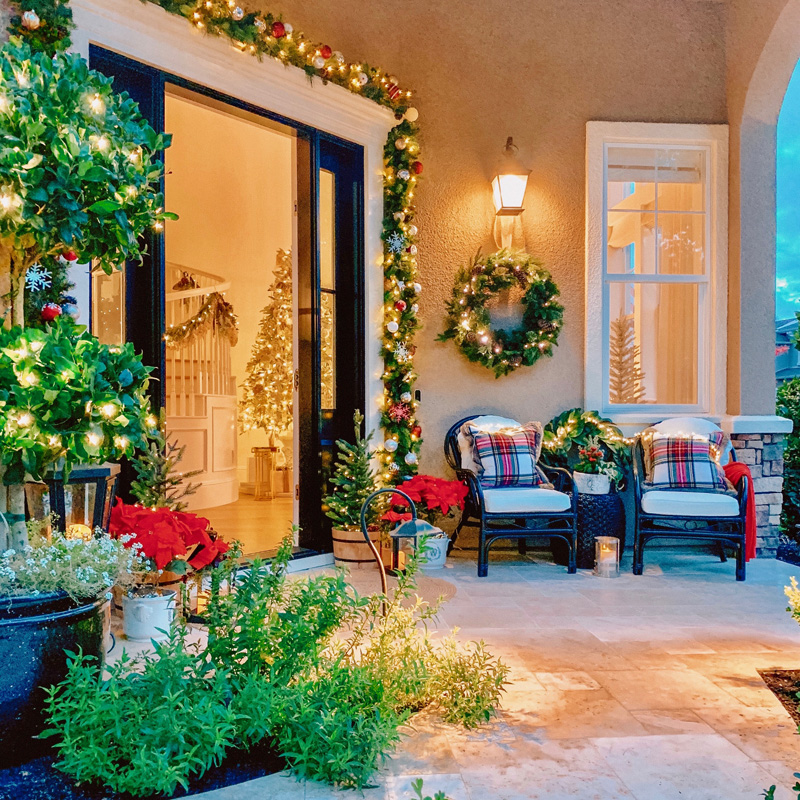 Christmas On The Porch - Diy And Tips - Kristywicks.com