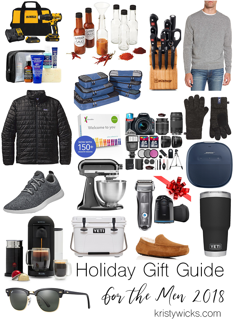 Holiday Gift Guide 2018 For Men