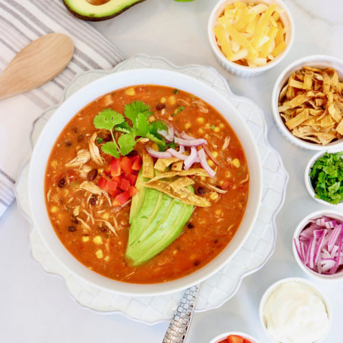 Chicken Tortilla Soup - KirksCookingAndCocktails