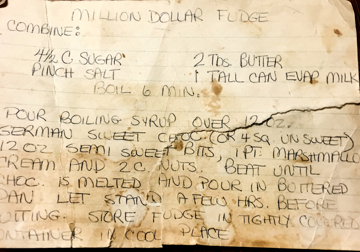 Mamie Eisenhower's Million Dollar Fudge Recipe 