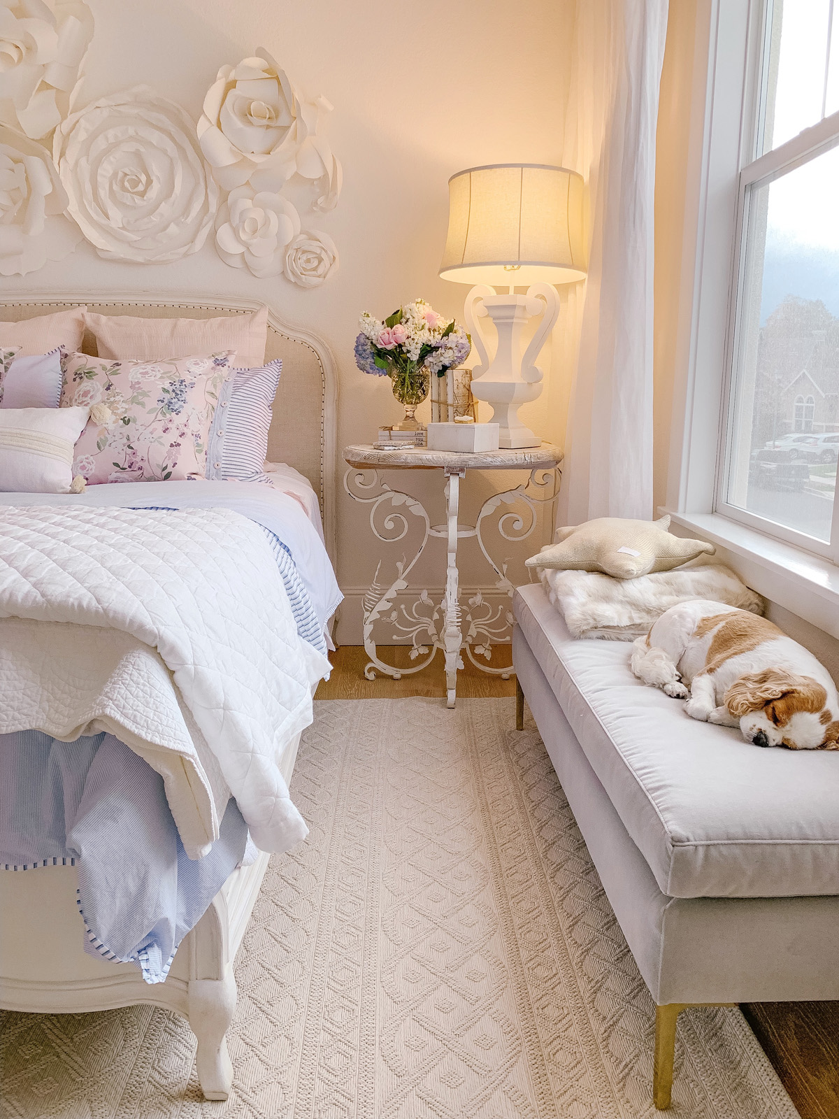 Spring Bedroom Refresh with Brooke & Lou - KristyWicks.com