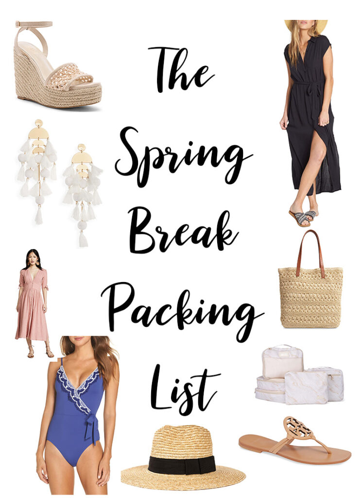 The Spring Break Packing List 2019 - Best of Resort Wear //
