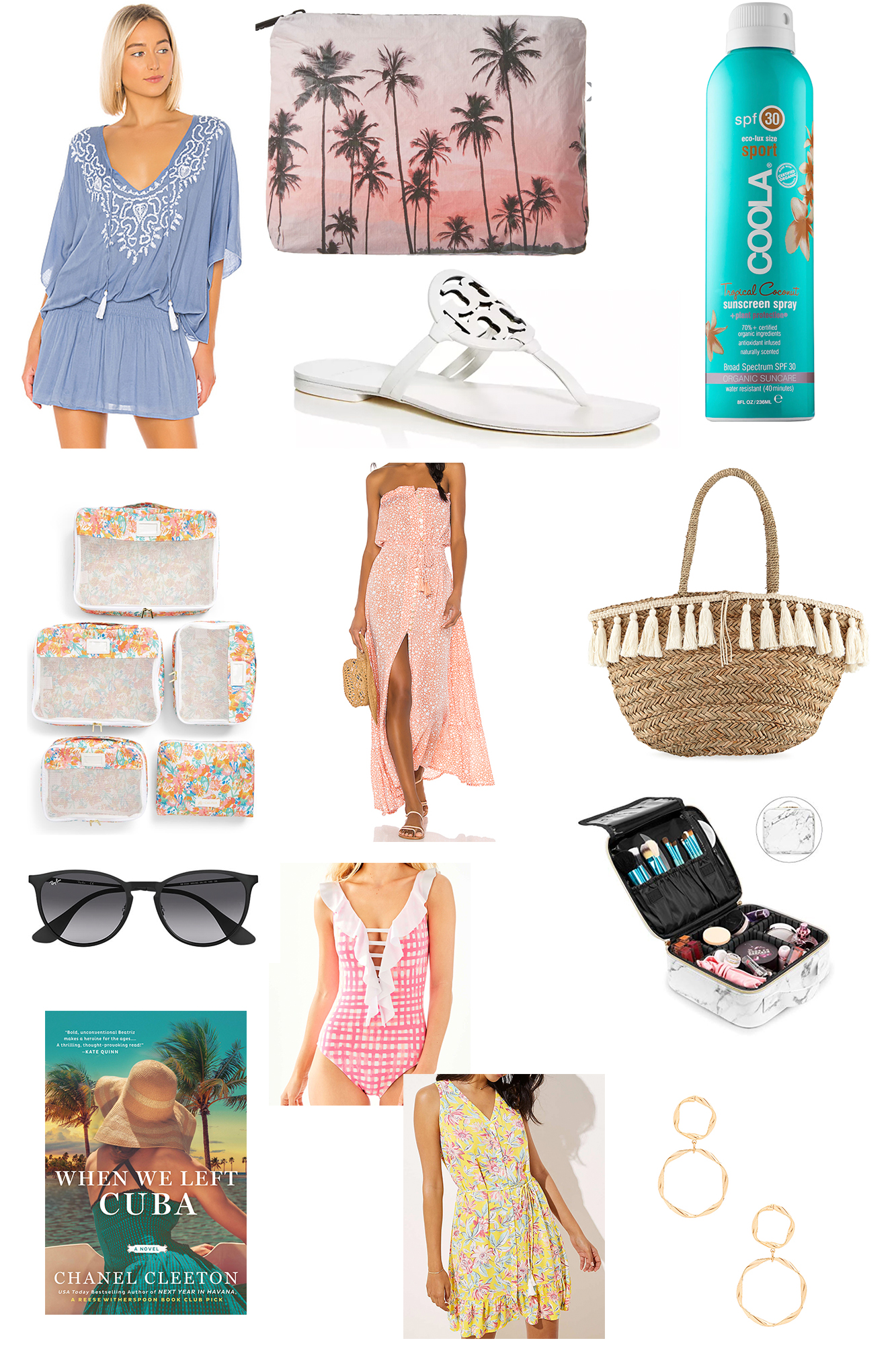 What to pack for a trip to Mexico - Adorable dresses, swimwear, shoes, accessories and more! Everything you need for an upcoming holiday this Summer.