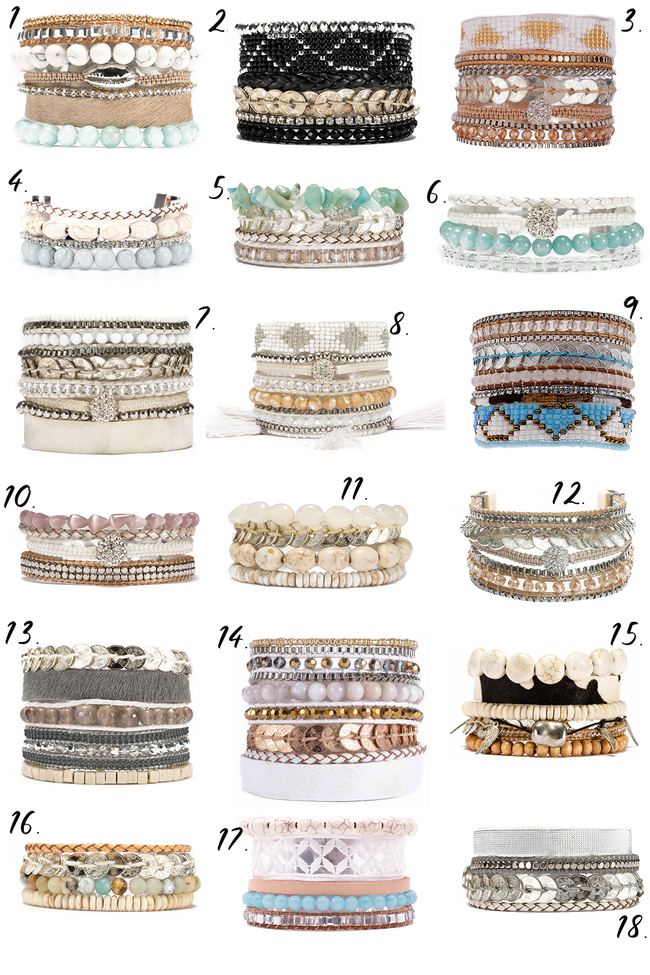 Wrap Bracelet Obsessed - Victoria Emerson Wrap Bracelets & Boho Cuff Bracelet Reviews.. I rounded up my favorite summer accessories!