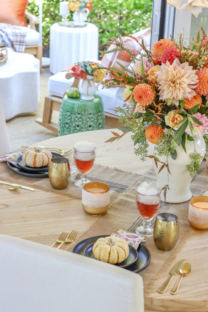 Fun & Elegant Halloween Tablescape - KristyWicks.com