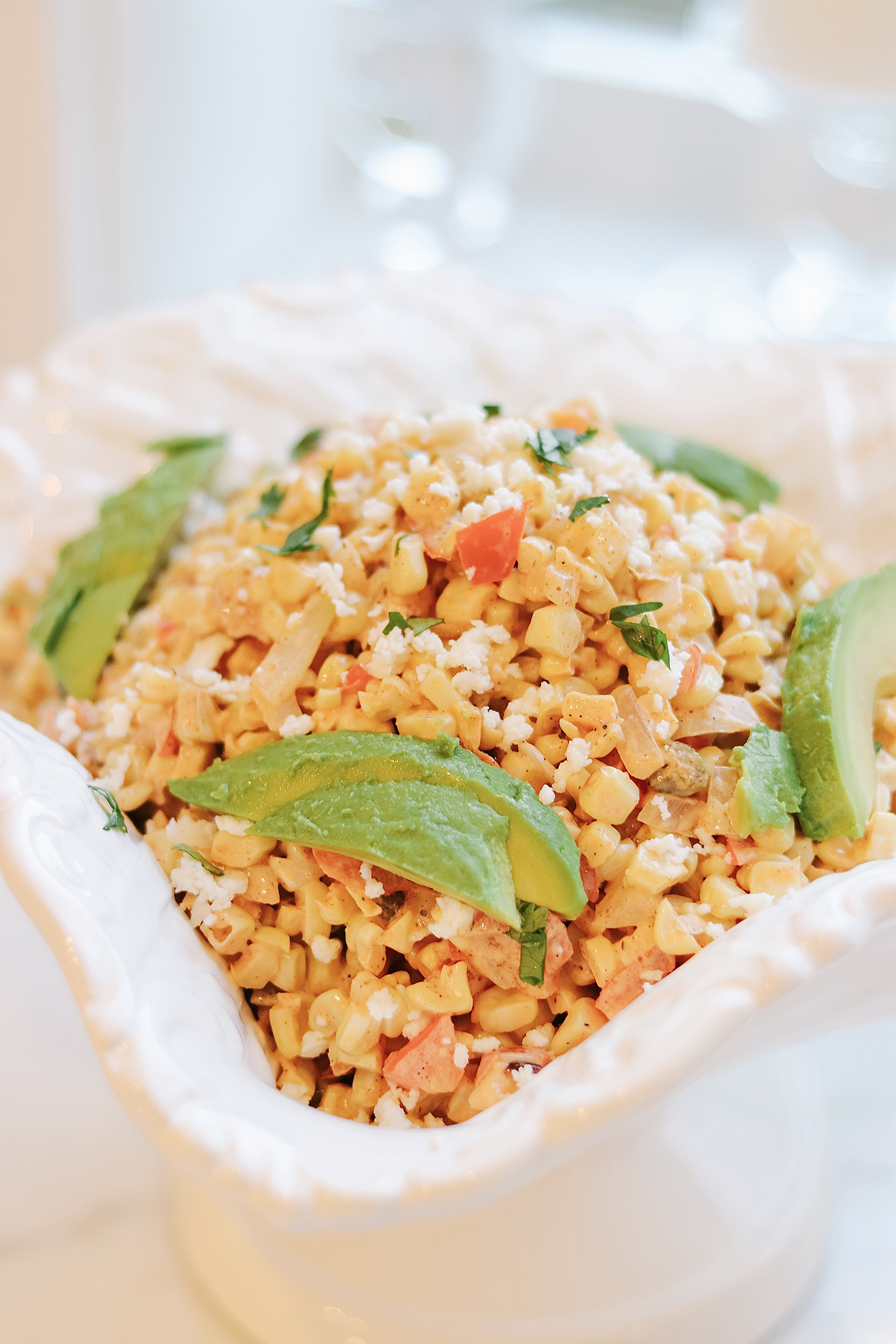 Jeff's Mexican-Style Street Corn Recipe // Delicious and easy side that is perfect for Summer! One of our favorite dishes to make. 