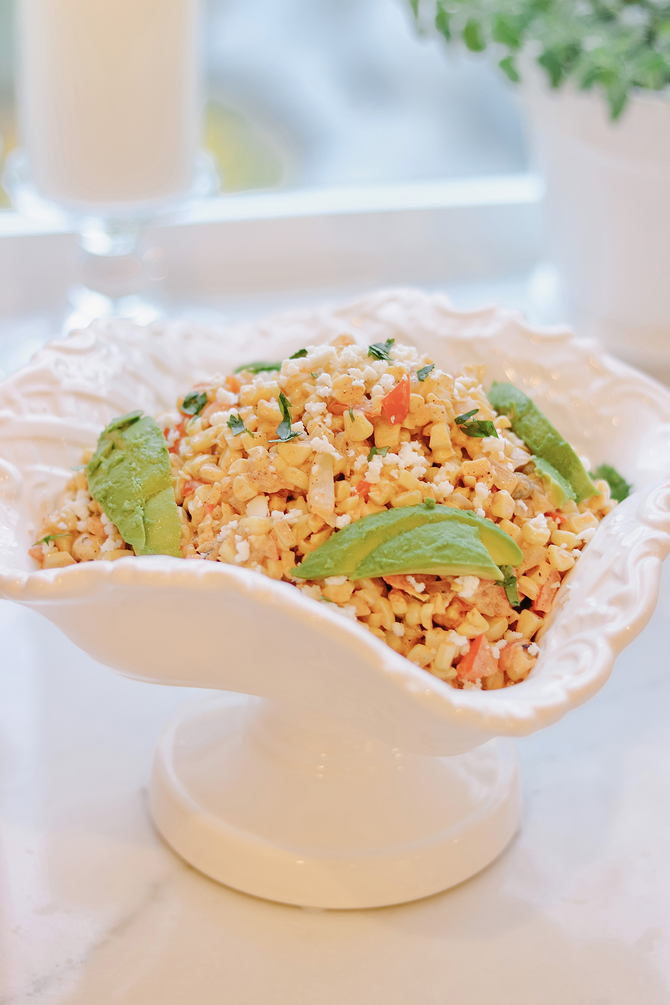 Jeff's Mexican-Style Street Corn Recipe // Delicious and easy side that is perfect for Summer! One of our favorite dishes to make. 