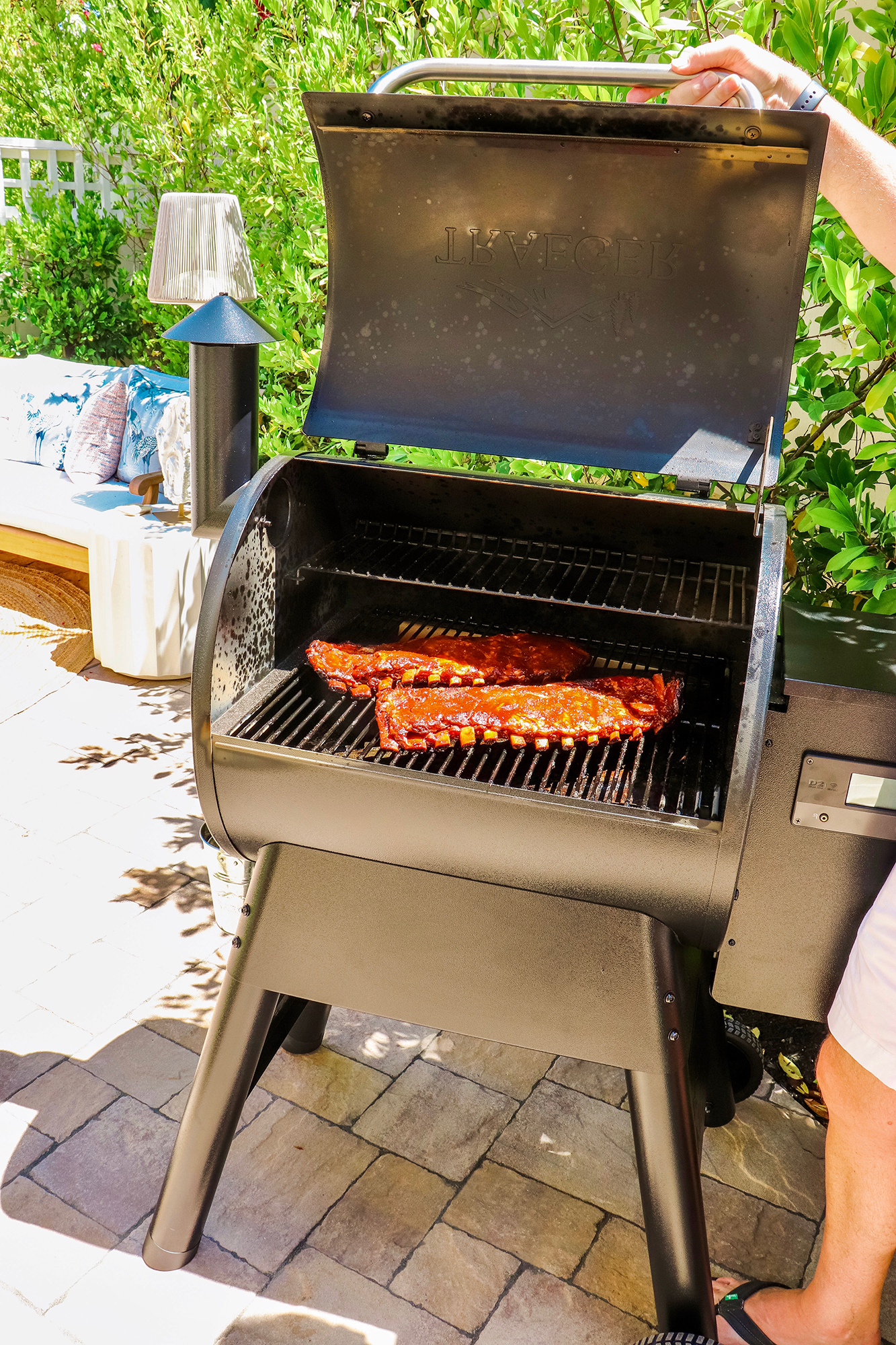 Jeff's DIY Smoker & Grill Station - Affordable Way to Upgrade and Add a Grilling & Smoking Station in your backyard for the summer. 