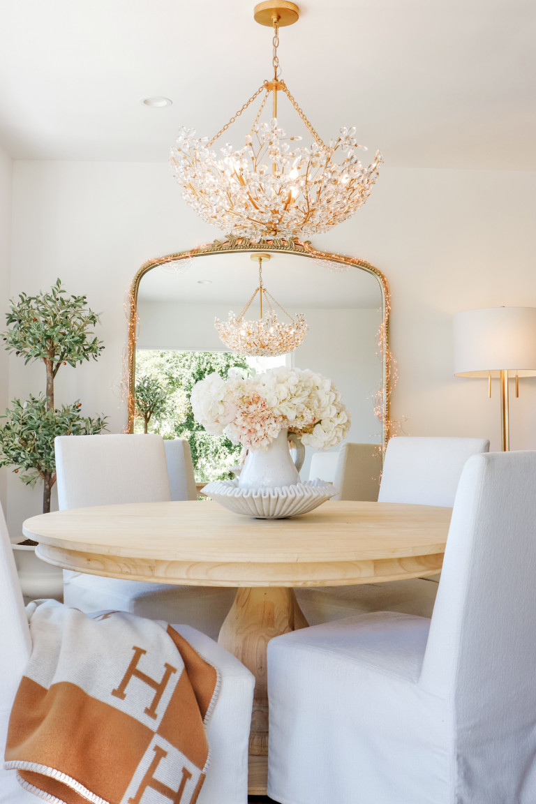 Chandelier Reveal: Kathy Kuo Home - KristyWicks.com